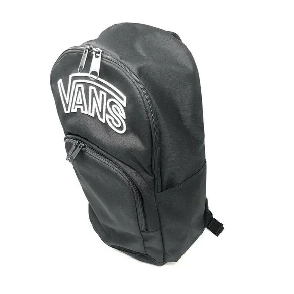 Vans Alumni Unisex Backpack, Skate Bag, School Bag (Black, OS ) 0075 007 NEW - Picture 2 of 3